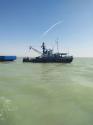 Проведение дноуглубительных работ на Урало-Каспийском канале